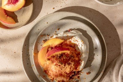 Frozen Peaches and Cream Is My New Heatwave Obsession
