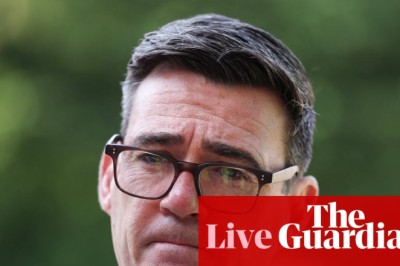 UK politics: Burnham pauses early prisoner release scheme due to start in September – as it happened