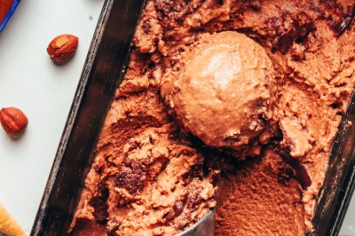 Vegan Nutella Ice Cream